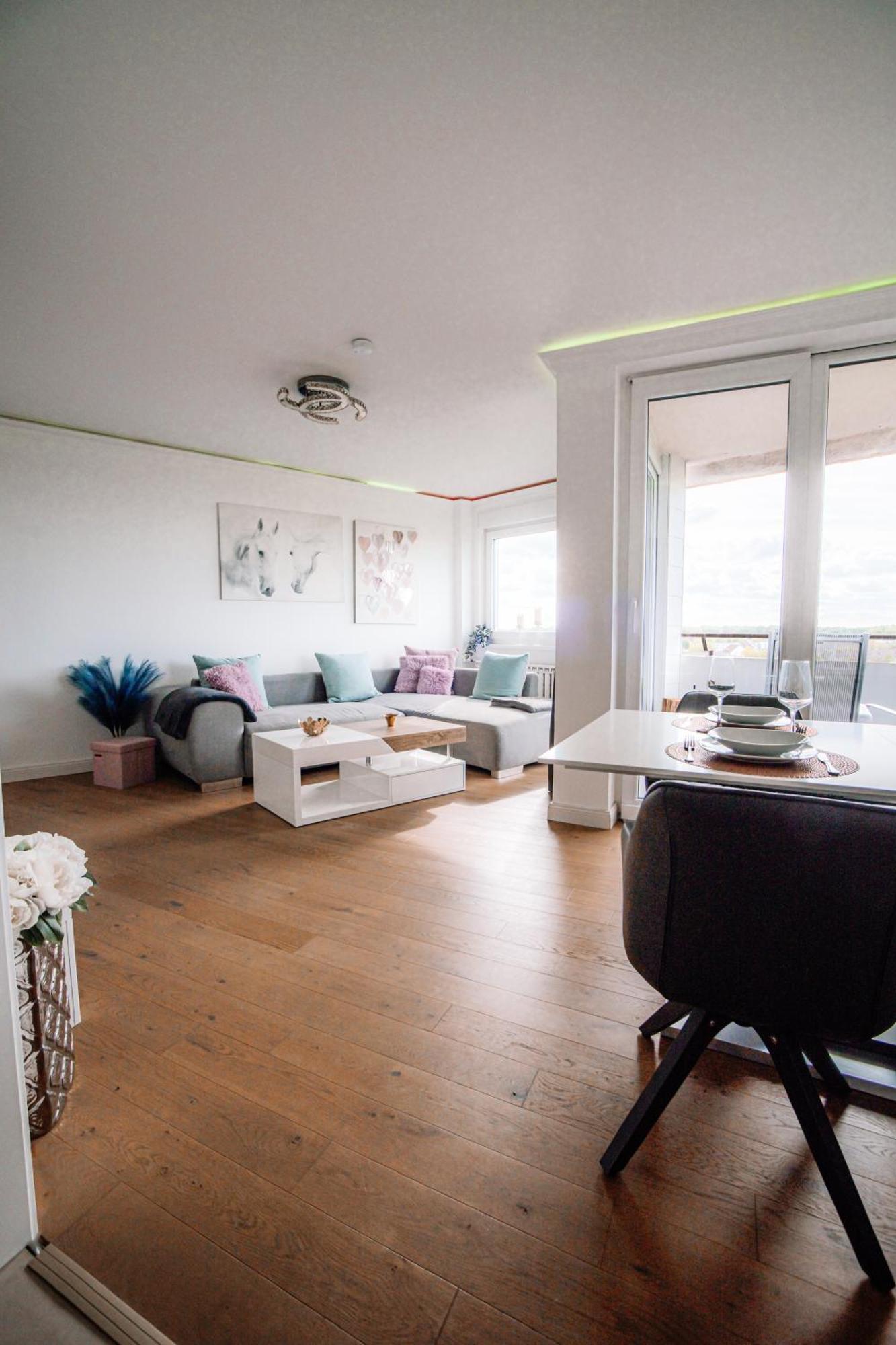 Apartment Am Neuen Teich -Balkon- 4 Personen -Waschmaschine Wolfsburg Eksteriør billede